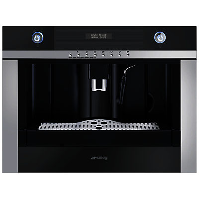 Smeg CMSC45 Linea Built In Coffee Machine Black